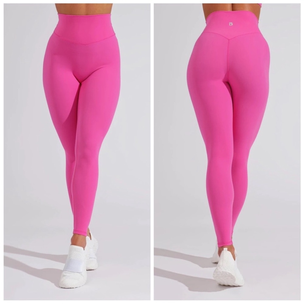 BuffBunny XS Rosa Leggings - Miami Vice Pink